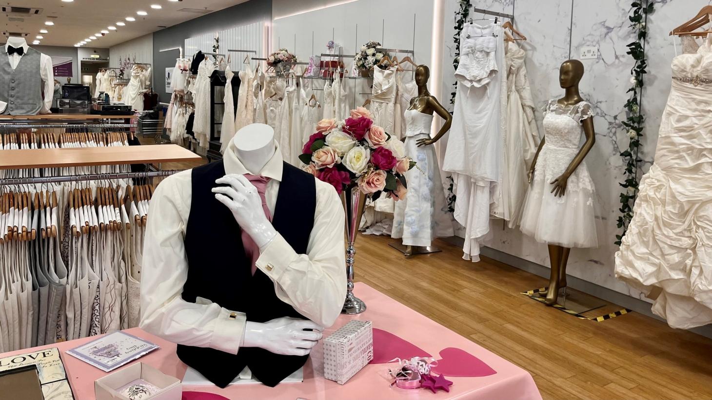 Wedding discount department store
